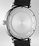 IWC Portofino Automatic Black Dial Black Leather Strap Watch for Men - IW356502 Authentic Buy Shop Now