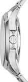 Armani Exchange Hampton Chronograph Blue Dial Silver Steel Strap Watch For Men - AX2178 Authentic Buy Shop Now