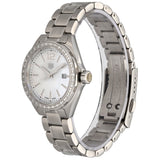 Tag Heuer Formula 1 Diamonds Mother of Pearl White Dial Silver Steel Strap Watch for Women - WBJ141A.BA0664 Authentic Buy Shop Now