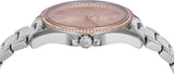 Michael Kors Kacie Three-Hand Gold Dial Silver Steel Strap Watch for Women - MK4854 Authentic Buy Shop Now