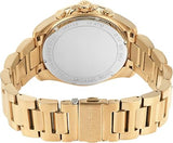 Michael Kors Brecken Chronograph Gold Dial Gold Steel Strap Watch For Men - MK8934 Authentic Buy Shop Now