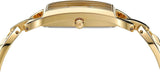Michael Kors Empire Three Hand Gold Dial Gold Steel Strap Watch For Women - MK7406 Authentic Buy Shop Now