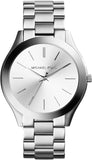 Michael Kors Runway Three-Hand Silver Dial Silver Steel Strap Watch for Women - MK7474 Authentic Buy Shop Now
