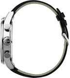 Hugo Boss Casual Chronograph Silver Dial Black Leather Strap Watch For Men - HB1512880 Authentic Buy Shop Now