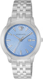 Versace V-Urban Light Blue Dial Silver Steel Strap Watch for Men - VELQ00419 Authentic Buy Shop Now