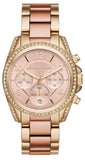 Michael Kors Blair Chronograph Rose Gold Dial Two Tone Steel Strap Watch for Women - MK6316 Authentic Buy Shop Now