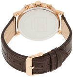 Tommy Hilfiger Daniel Black Dial Brown Leather Strap Watch for Men - 1710379 Authentic Buy Shop Now