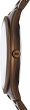 Michael Kors Slim Runway Brown Dial Brown Steel Strap Watch For Women - MK4508 Authentic Buy Shop Now