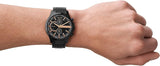 Armani Exchange Chronograph Black Dial Black Steel Strap Watch For Men - AX2429 Authentic Buy Shop Now