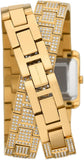 Michael Kors Emery Analog Crystals White Dial Gold Steel Strap Watch for Women - MK4835 Authentic Buy Shop Now