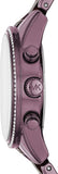Michael Kors Ritz Chronograph Purple Dial Purple Steel Strap Watch For Women - MK6720 Authentic Buy Shop Now