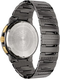 Versace Greca Icon Quartz Black Dial Black Steel Strap Watch For Men - VEZ900521 Authentic Buy Shop Now