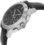 Burberry The City Grey Dial Black Leather Strap Watch for Men - BU9362 Authentic Buy Shop Now