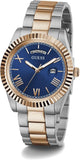 Guess Connoisseur Quartz Blue Dial Two Tone Steel Strap Watch For Men - GW0265G12 Authentic Buy Shop Now