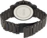 Hugo Boss Integrity Black Dial Black Steel Strap Watch for Men - 1513780 Authentic Buy Shop Now