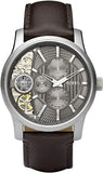 Fossil Twist Chronograph Multifunction Taupe Dial Brown Leather Strap Watch for Men - ME1098 Authentic Buy Shop Now