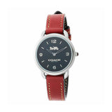 Coach Delancey Black Dial Brown Leather Strap Watch for Women - 14502792 Authentic Buy Shop Now