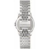 Gucci G Timeless Diamonds Mother of Pearl Black Dial Silver Steel Strap Watch For Women - YA126505 Authentic Buy Shop Now