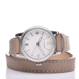 Burberry Utilitarian White Dial Pink Leather Strap Watch for Women - BU7847 Authentic Buy Shop Now