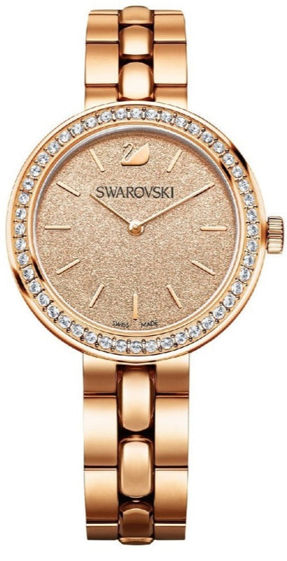 Swarovski Daytime Analog Gold Dial Gold Steel Strap Watch for Women - 5182231 Authentic Buy Shop Now