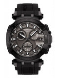 Tissot T Race Chronograph Anthracite Black Dial Black Silicone Strap Watch For Men - T115.417.37.061.03 Authentic Buy Shop Now