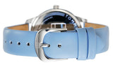 Tommy Hilfiger Brooke Silver Dial Blue Leather Strap Watch for Women - 1782023 Authentic Buy Shop Now