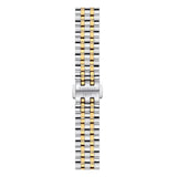 Tissot T Classic Carson Lady Premium Silver Dial Two Tone Steel Strap Watch For Women - T122.210.22.033.00 Authentic Buy Shop Now