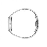 Gucci G Timeless Quartz Gold Dial Silver Steel Strap Watch for Women - YA1265035 Authentic Buy Shop Now