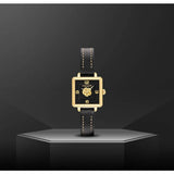 Coach Black Square Dial Black Leather Strap Watch for Women - 14503695 Authentic Buy Shop Now