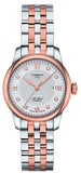 Tissot Le Locle Lady Automatic Diamonds Silver Dial Two Tone Steel Strap Watch For Women - T006.207.22.036.00 Authentic Buy Shop Now
