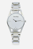Calvin Klein Dainty Diamonds Silver Dial Sliver Steel Strap Watch for Women - K7L2314T Authentic Buy Shop Now