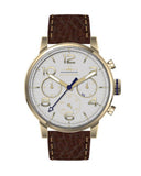 Tommy Hilfiger Jake Quartz White Dial Brown Leather Strap Watch for Men - 1791231 Authentic Buy Shop Now