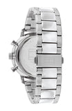 Tommy Hilfiger Legend Chronograph Blue Dial Silver Steel Strap Watch For Men - 1710569 Authentic Buy Shop Now