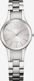 Calvin Klein Simplicity White Dial Silver Steel Strap Watch for Women - K4323185 Authentic Buy Shop Now