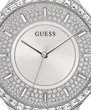 Guess Soiree Diamonds Silver Dial Silver Mesh Bracelet Watch for Women - GW0402L1 Authentic Buy Shop Now