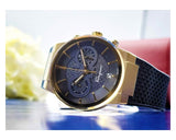 Salvatore Ferragamo Sapphire Chrono Blue Dial Blue Silicone Strap Watch for Men - SFME00221 Authentic Buy Shop Now