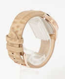 Michael Kors Mini Everest Crystals White Dial Brown Leather Strap Watch for Women - MK4719 Authentic Buy Shop Now