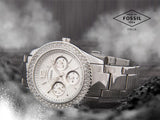 Fossil Stella Silver Dial Silver Steel Strap Watch for Women - ES3588 Authentic Buy Shop Now