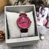 Guess Soho Pink Dial Pink Mesh Bracelet Watch For Women - W0638L6 Authentic Buy Shop Now