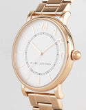 Marc Jacobs Roxy White Dial Rose Gold Steel Strap Watch for Women - MJ3523 Authentic Buy Shop Now
