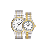 Tissot T Classic Carson Quartz White Dial Two Tone Steel Strap Watch for Men - T085.410.22.013.00 Authentic Buy Shop Now
