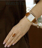 Michael Kors Lake White Dial Brown Leather Strap Watch For Women - MK2584 Authentic Buy Shop Now