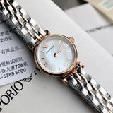 Emporio Armani Mother of Pearl Dial Two Tone Steel Strap Watch For Women - AR1689 Authentic Buy Shop Now