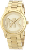Michael Kors Runway Gold Dial Gold Steel Strap Watch for Women - MK5786 Authentic Buy Shop Now