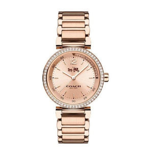 Coach Sports Rose Gold Dial Rose Gold Steel Strap Watch for Women - 14502200 Authentic Buy Shop Now