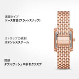 Michael Kors Emery Three-Hand White Dial Rose Gold Steel Strap Watch for Women - MK4743 Authentic Buy Shop Now