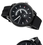 Tommy Hilfiger Denim Quartz Black Dial Black Rubber Strap Watch for Men - 1791483 Authentic Buy Shop Now