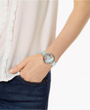 Fossil Jacqueline Multi Colored Dial Blue Leather Strap Watch for Women - ES4813 Authentic Buy Shop Now