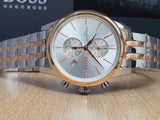 Hugo Boss Jet Silver Dial Two Tone Steel Strap Watch for Men - 1513385 Authentic Buy Shop Now