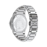 Salvatore Ferragamo F-80 Classic Blue Dial Silver Steel Strap Watch for Men - SFDT01320 Authentic Buy Shop Now